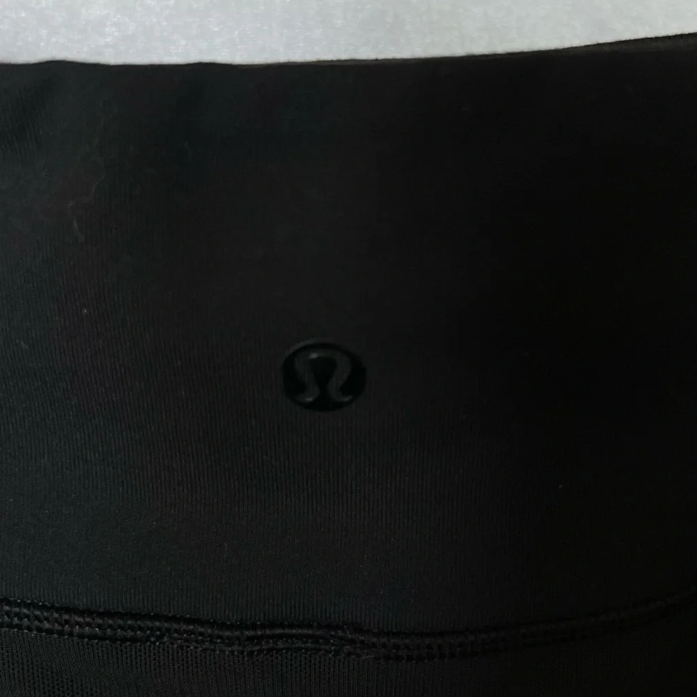 Lululemon Athletica lab Black mini and Midi Pencil Skirt